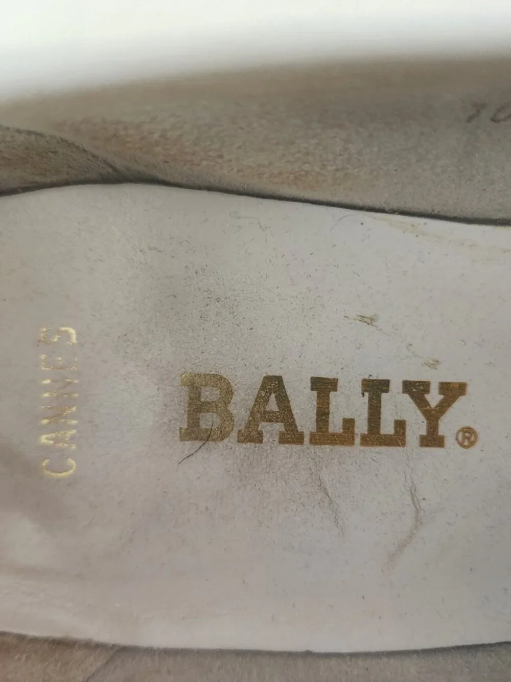 Bally men's loafers 10.5 two tone Cannes model Italy